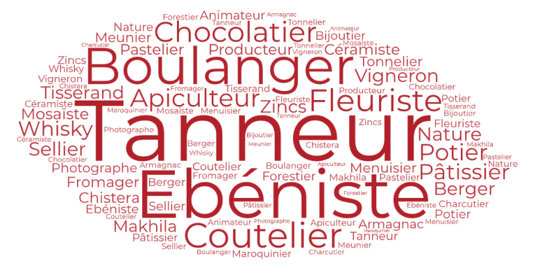 Mosaïque des métiers PASSPASSION