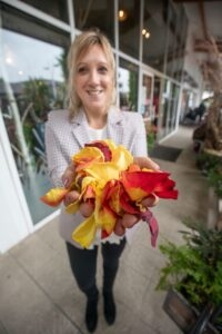 Marion Mastantuono, fleuriste à Toulouse
