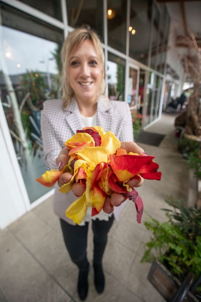 Marion Mastantuono, fleuriste à Toulouse