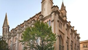 Eglise de Gesù où se passe le stage de chant à Toulouse avec Rolandas Muleika