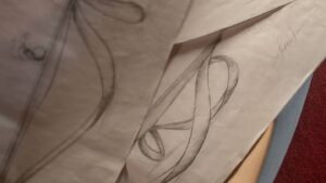 Plan au cours du stage d'ébénisterie proche de Revel