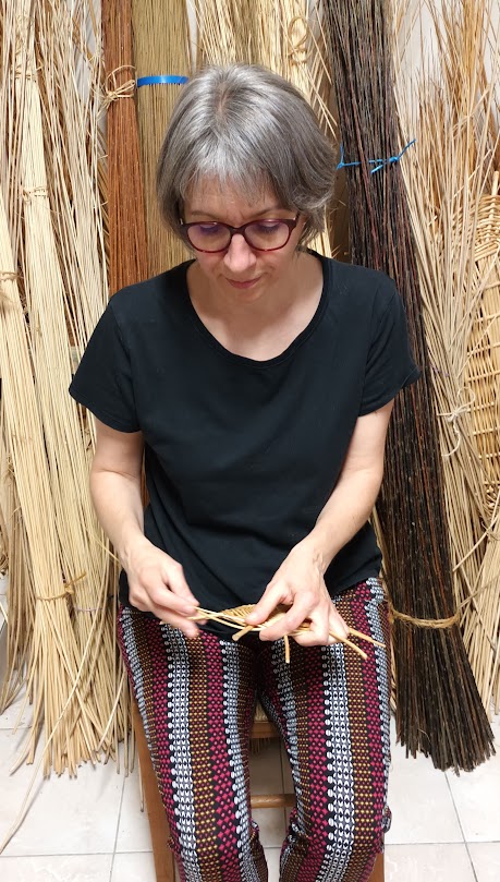 Artisan vannier Chantal Fouillade