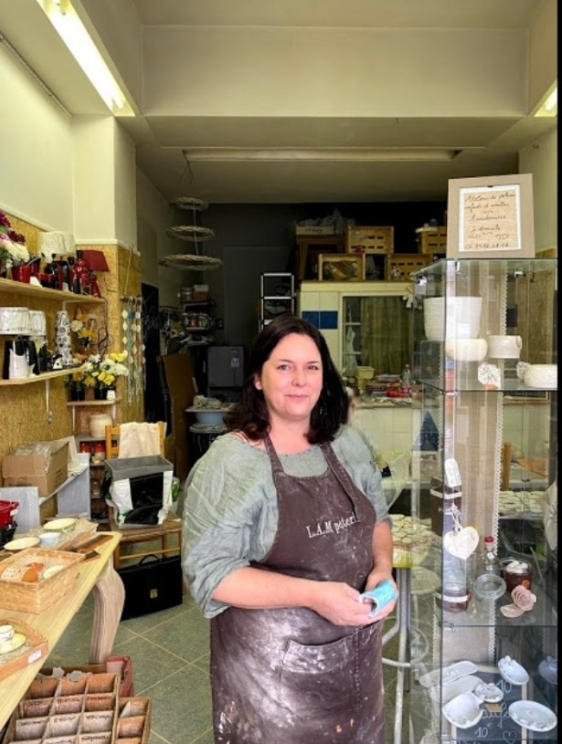 Magali Cailhol, céramiste à Nice