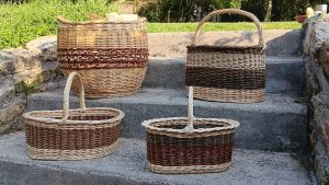Formation à la vannerie d'osier à Fayl Billot avec un vannier