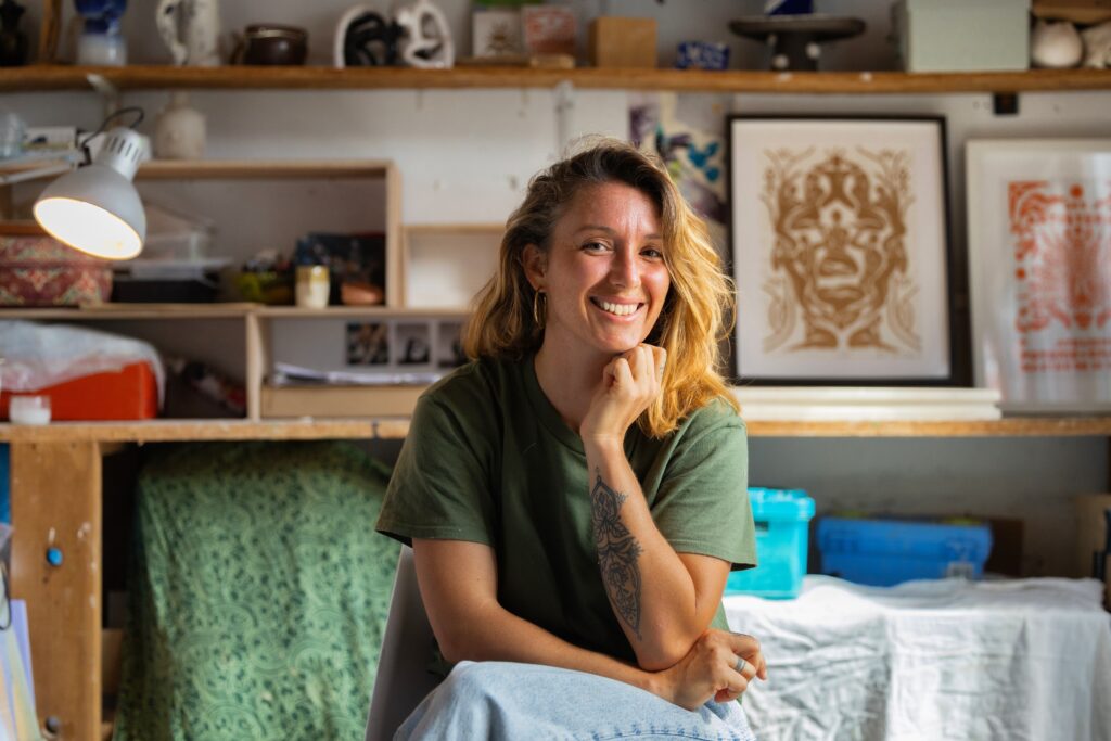 Marie Maxine Bechade de Fonroche céramiste à Lacanau