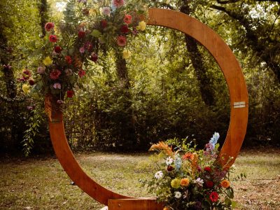 Décoration florale par l'experte fleuriste Anna, qui propose une formation à Bordeaux