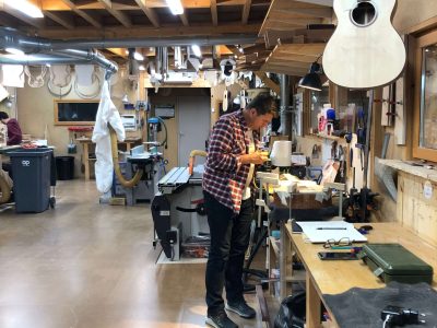 Atelier pendant la formation Luthier - Lutherie proche de Lille dans le Nord, Hauts-de-France