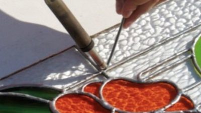 Soudure stage estival de vitrail et yoga