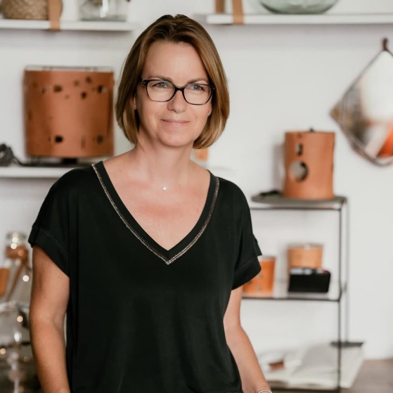 Carole Pradelle, artisane maroquinier sellier à Paris