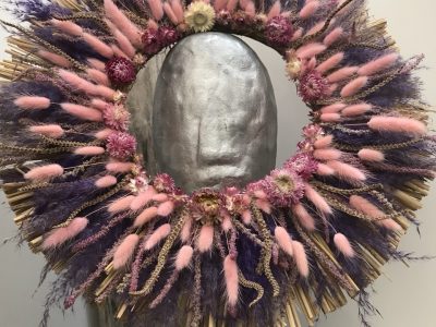 Couronne violette formation fleurs séchées à Paris