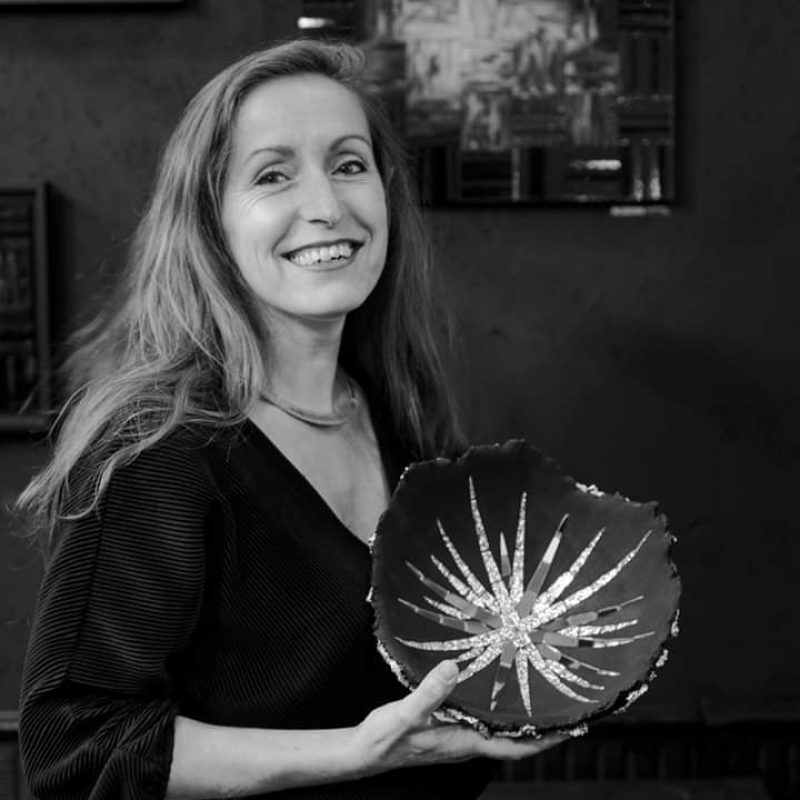 Artisan mosaïste Rozenn Alapetite