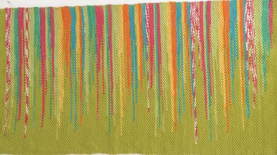 Exemple de tissage fait pendant le stage vers Toulouse