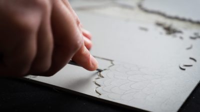 Stage de linogravure : pratique