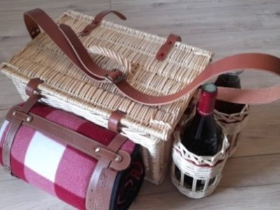 Panier pique-nique formation à la vannerie d'osier en Bourgogne