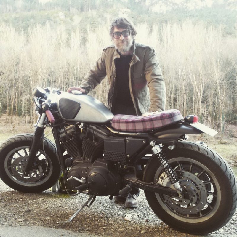 Frédéric Johanet, mécanicien moto