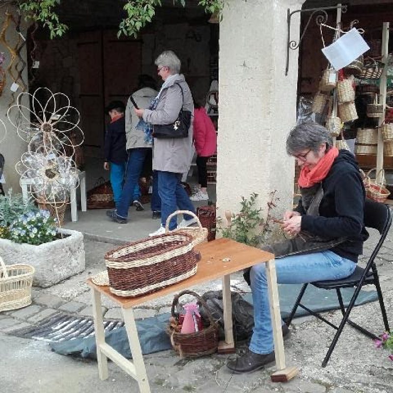 Artisan vannier Chantal Fouillade