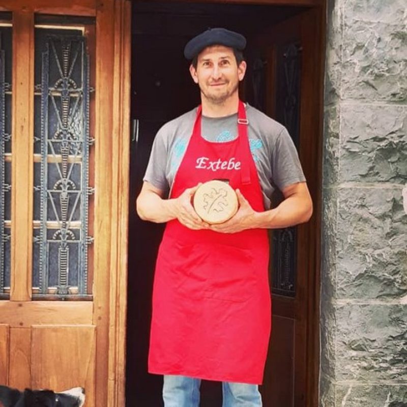 Ferme Ametzalde berger fromagers dans le Pays Basque
