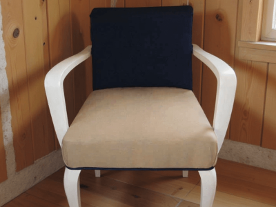 Fauteuil pendant la formation tapisserie d'ameublement en Gironde