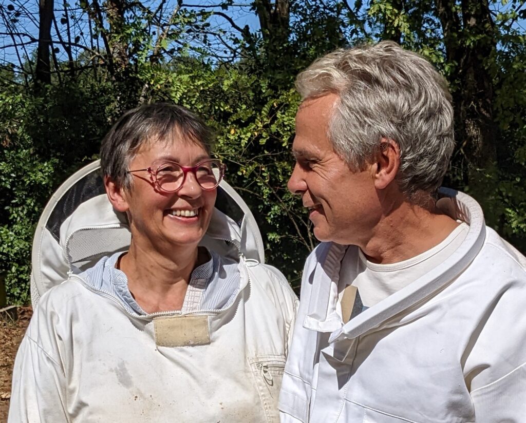 Martine et Cyril Mangenot, apiculteurs
