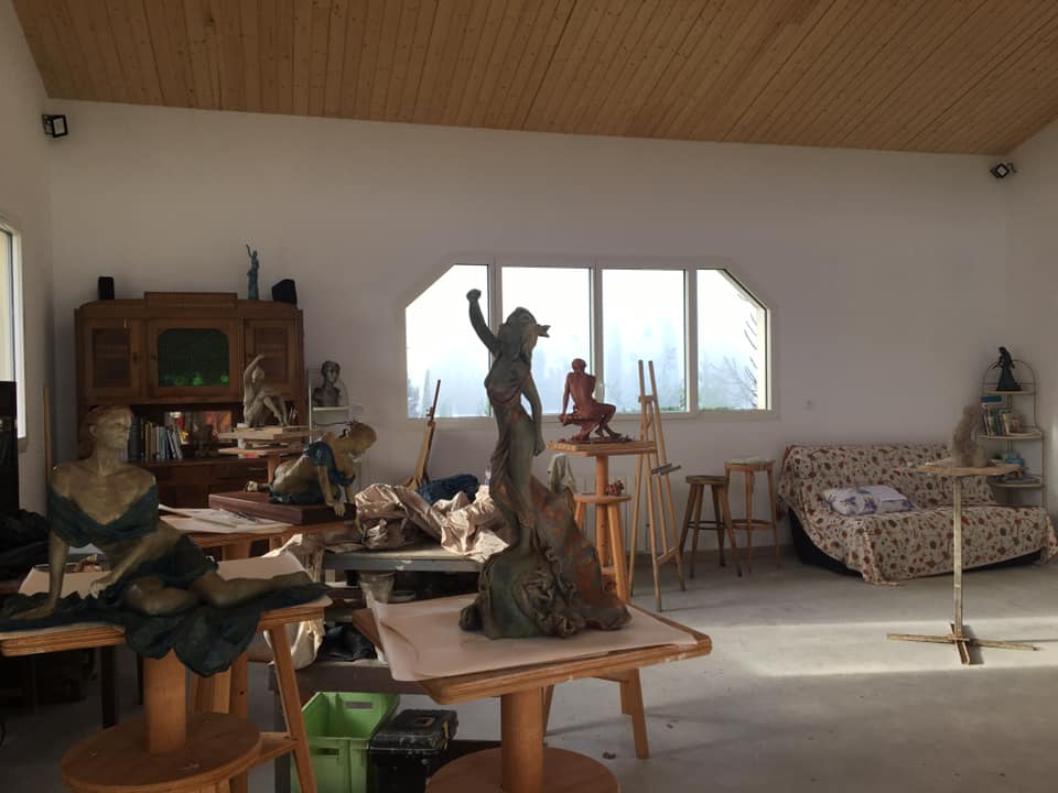 lecreatoire_moulage_atelier_sculpture_art Atelier de sculpteur et sculpture Le Créatoire
