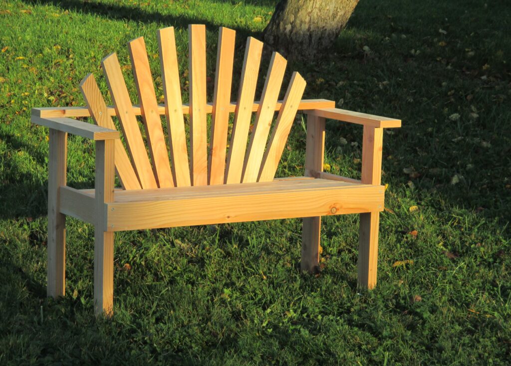 Stage fabriquer des meubles de jardin en bois