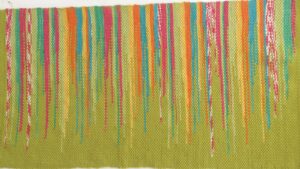 Exemple de tissage fait pendant le stage vers Toulouse
