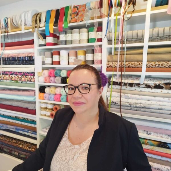 Nathalie Bordas, couturière vers Bordeaux