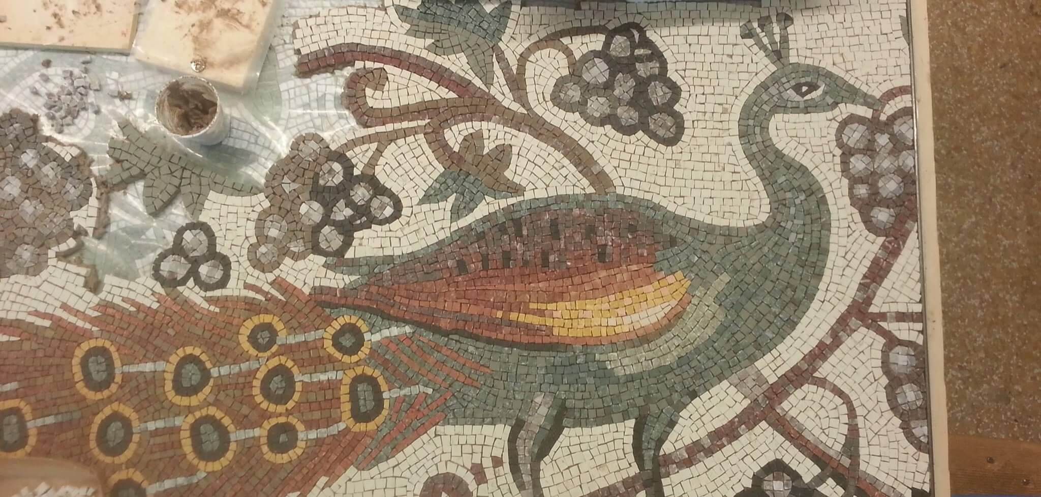 Stage mosaïque romaine à Toulouse