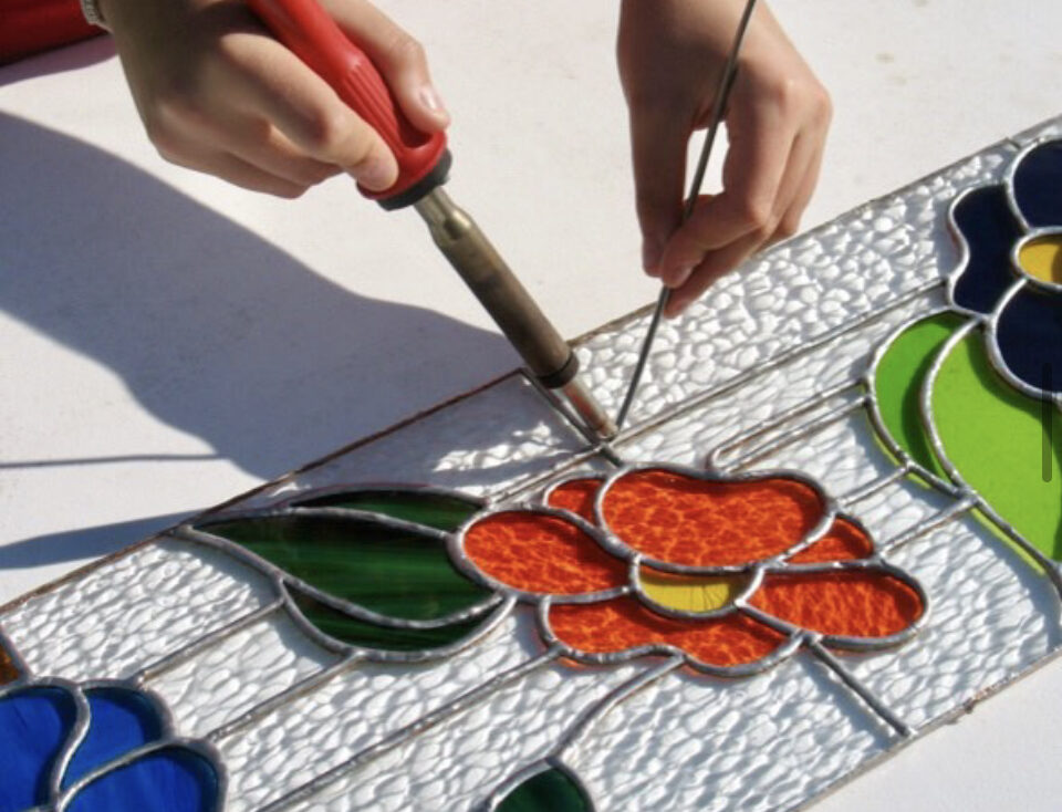 Atelier sur le vitrail Tiffany