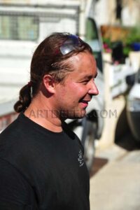 Photo de Boris Klein, forgeron dans l'Aude
