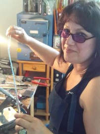 Sylvie Lepage, verrière à Colomiers
