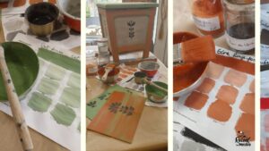 Stage de relooking de meuble avec peinture naturelle en Bretagne