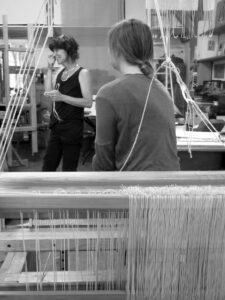 Isabelle HAUTEFEUILLE tisserande à Bordeaux