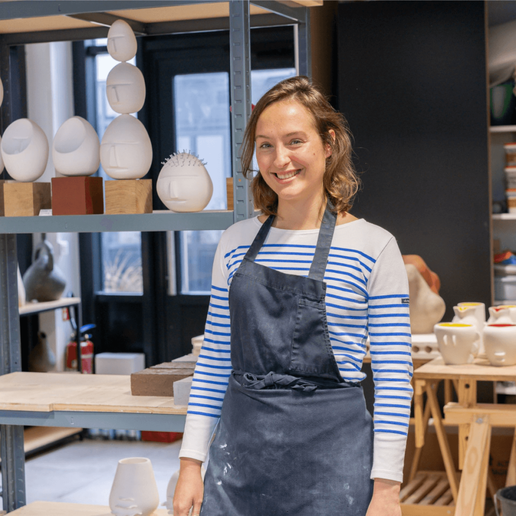 Audrey Jezic, céramiste et potière à Paris
