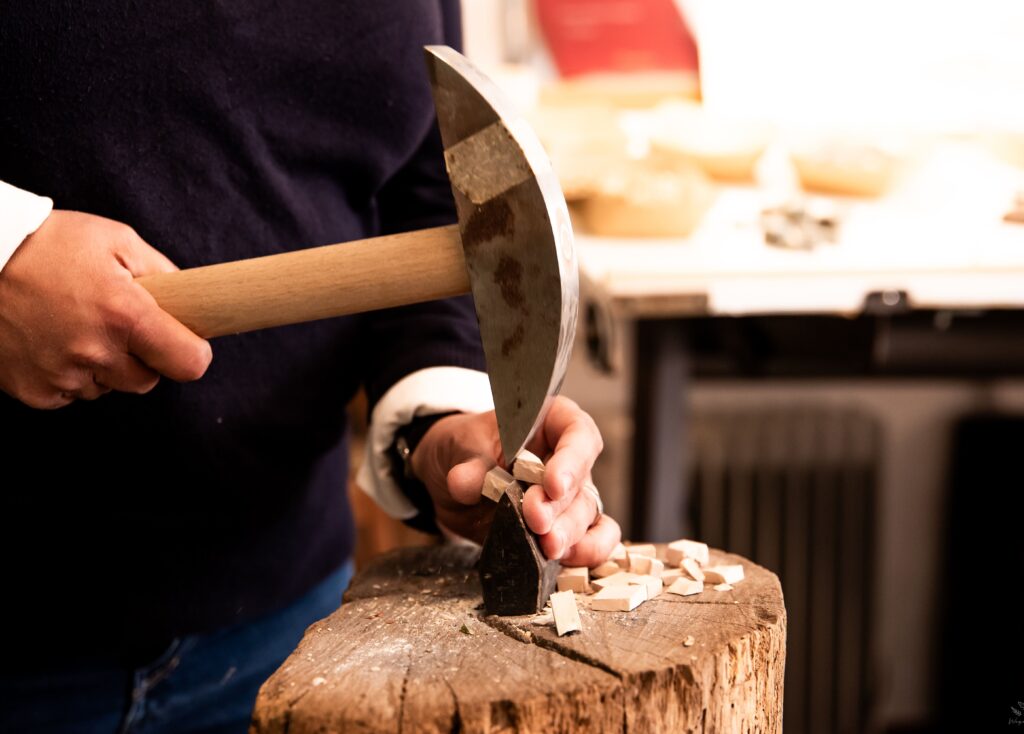 Atelier de mosaïque romaine