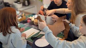 Découpage atelier d'initiation au cuir