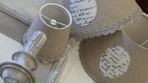 Atelier pour customiser un abat-jour