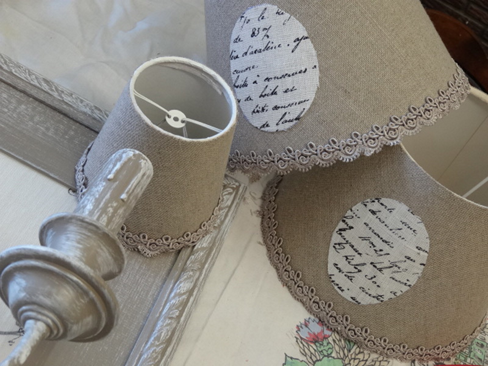 Atelier pour customiser un abat-jour