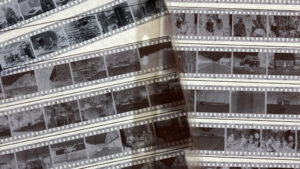 Atelier de développement de film en noir et blanc